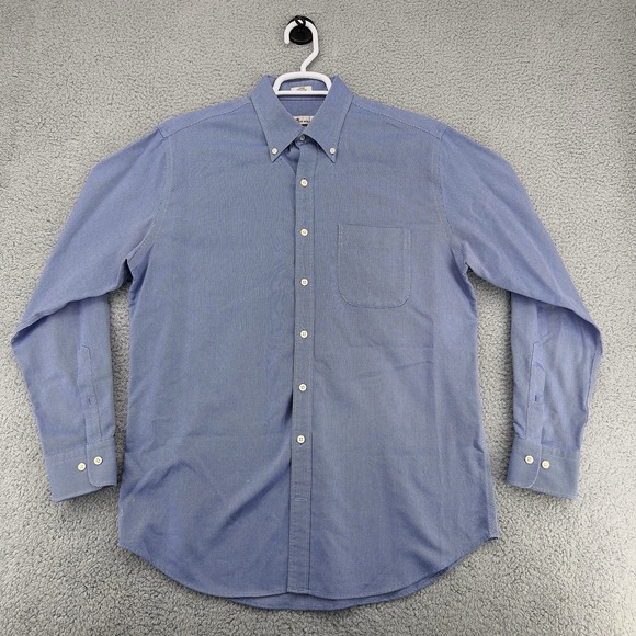 Peter Millar Other - Peter Millar Long Sleeve  Button Down Mens Nanoluxe Easycare Sz Large Blue
